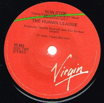 The Human League : Open Your Heart / Non-Stop (7", Single)