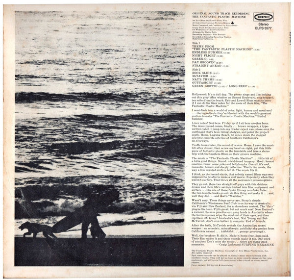 Harry Betts : The Fantastic Plastic Machine (LP)