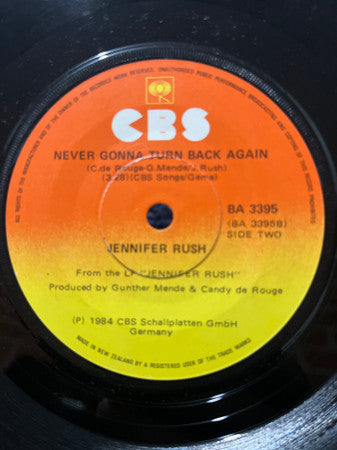 Jennifer Rush : Ring Of Ice (7", Single)