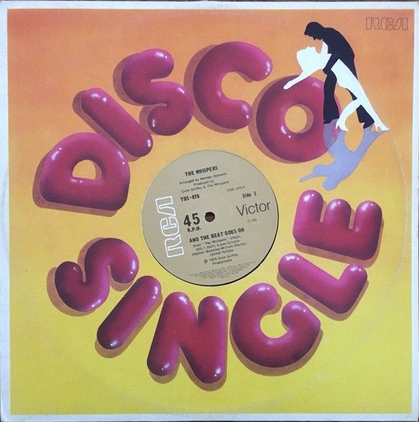 The Whispers : And The Beat Goes On (12", Single)