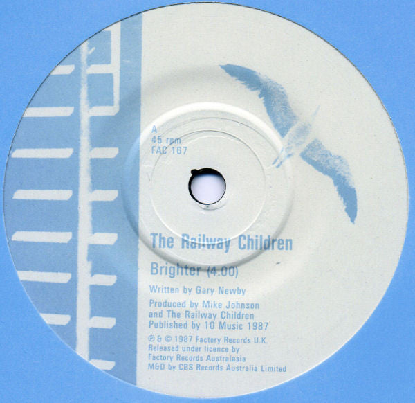 The Railway Children : Brighter (7", Single)