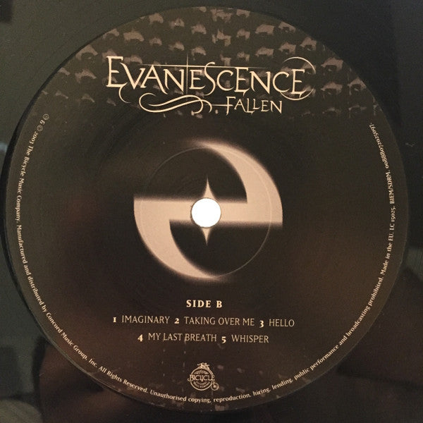 Evanescence : Fallen (LP, Album, RE, 180)