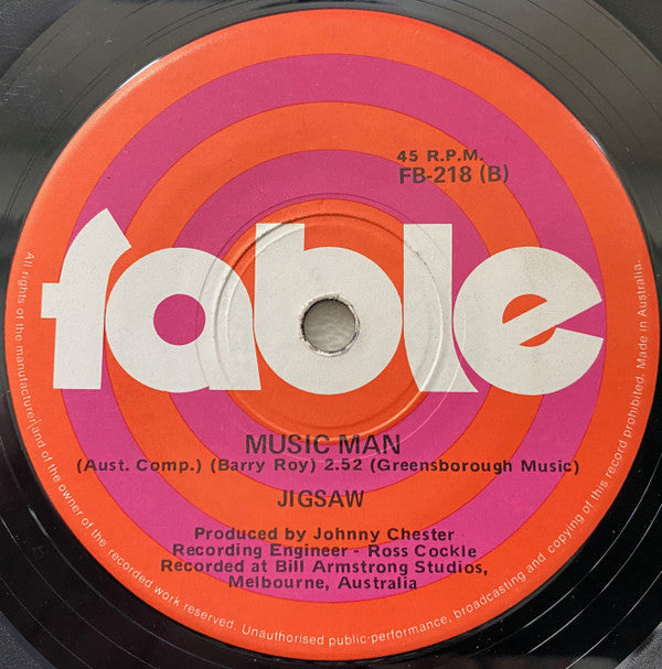 Jigsaw (17) : A Rose Has To Die (7", Single)