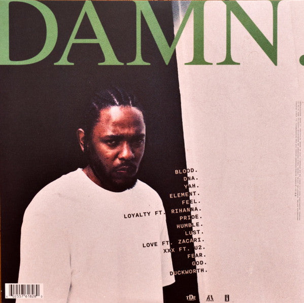 Kendrick Lamar : Damn. (2xLP, Album, Gat)