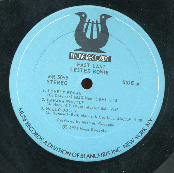 Lester Bowie : Fast Last! (LP, Album)