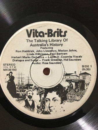 Ron Haddrick : The Talking History Of Australia's History (7", EP)