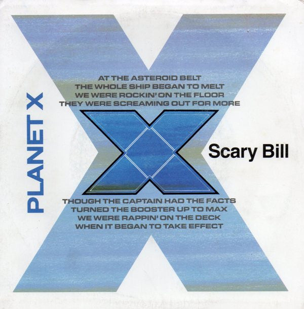 Scary Bill : Planet X (7", Single)