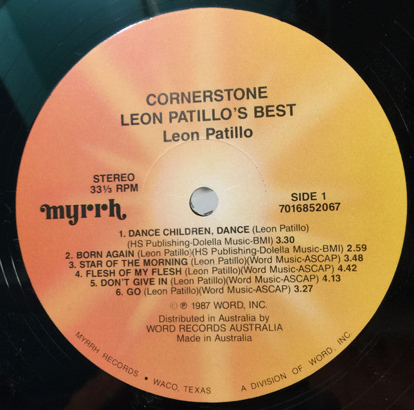 Leon Patillo : Leon Patillo's Best (LP, Comp)