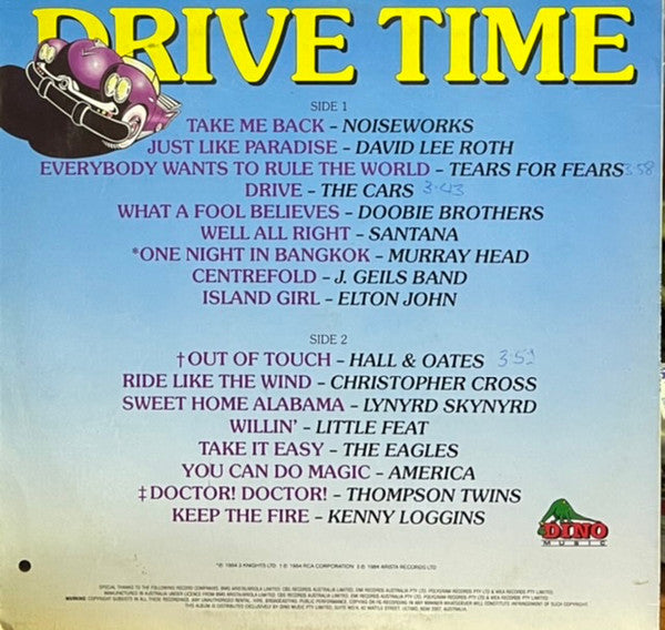 Various : Drive Time (LP, Comp)