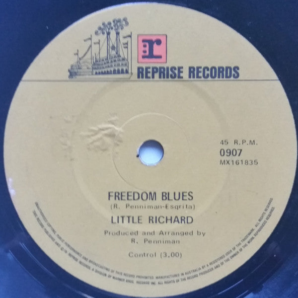 Little Richard : Freedom Blues (7", Single)