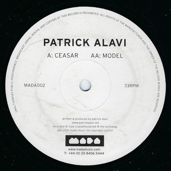 Patrick Alavi : Ceasar (12")