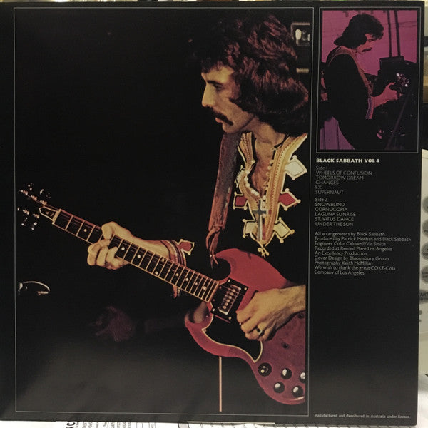 Black Sabbath : Black Sabbath Vol 4 (LP, Album, Gat)