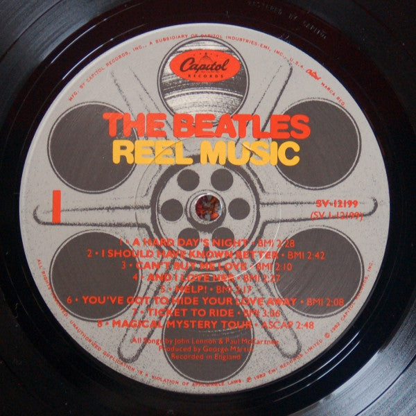 The Beatles : Reel Music (LP, Comp, LA)