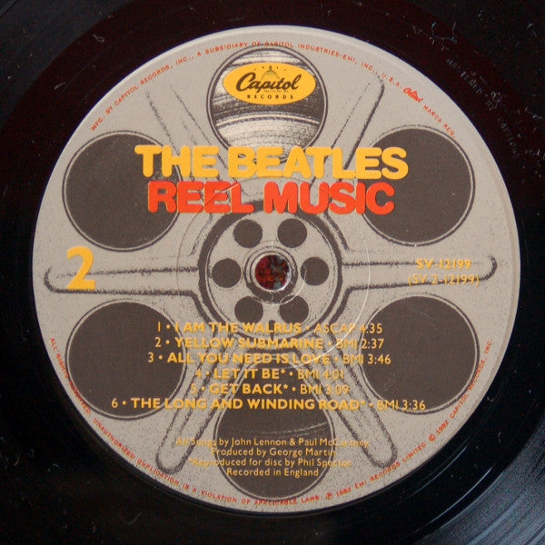 The Beatles : Reel Music (LP, Comp, LA)