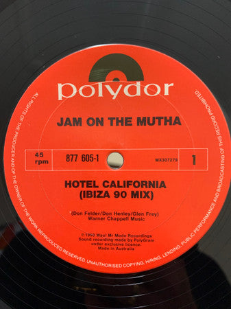 Jam On The Mutha : Hotel California (12")