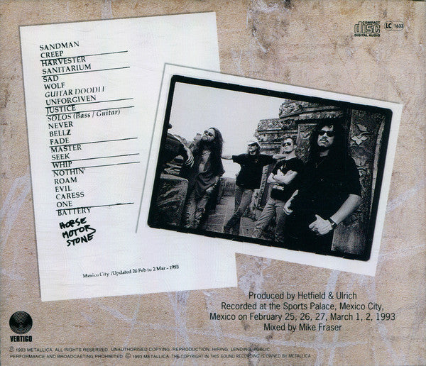 Metallica : Live Shit: Binge & Purge (Box + 3xCD, Album + 3xVHS)