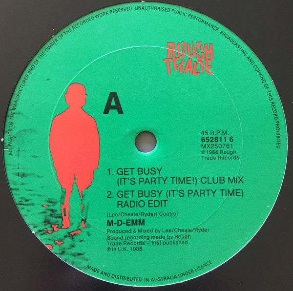 M-D-Emm : Get Busy (It's Party Time) (12")