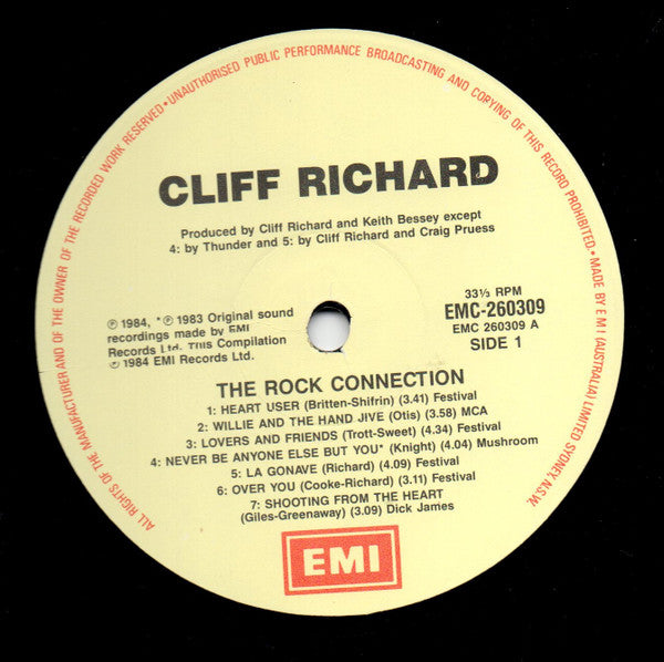 Cliff Richard : The Rock Connection (LP, Comp)
