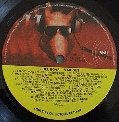 Various : Full Boar (LP, Comp, Ltd)