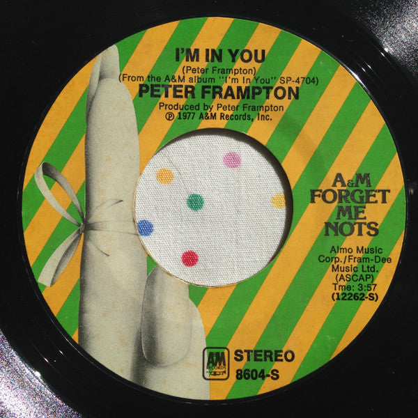 Peter Frampton : Do You Feel Like We Do / I'm In You (7", Single, RE)