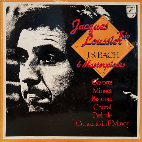 Jacques Loussier Trio, Johann Sebastian Bach : 6 Masterpieces (LP)