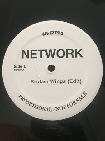 Network (5) : Broken Wings (12", Promo, W/Lbl)