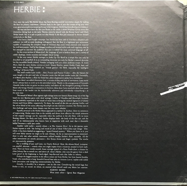 Herbie Mann : Et Tu Fluté (2xLP, Album, Comp, Gat)