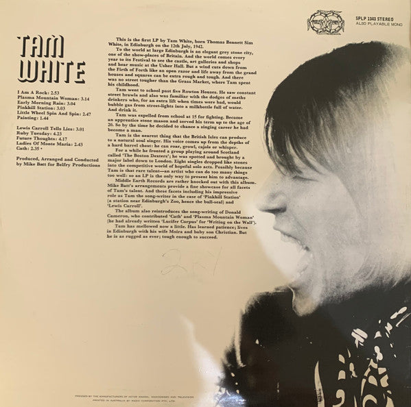 Tam White : Tam White (LP, Album)