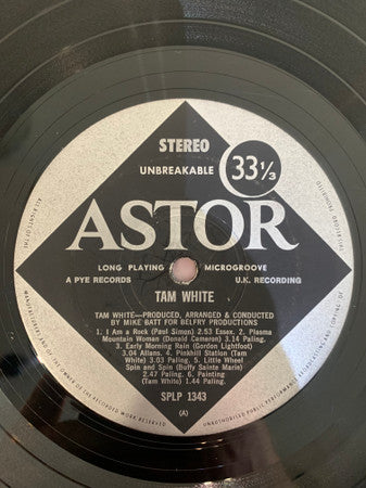 Tam White : Tam White (LP, Album)