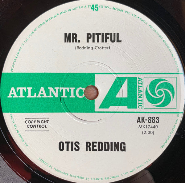 Otis Redding : That's How Strong My Love Is / Mr. Pitiful (7", Single)