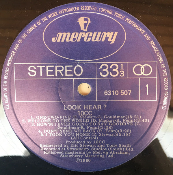10cc : Look Hear? (LP, Album)