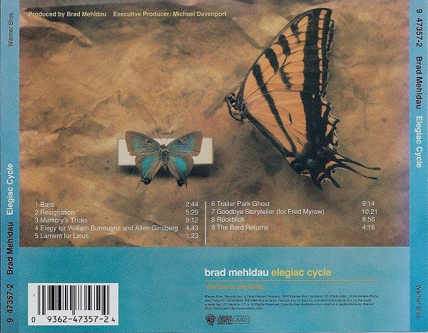 Brad Mehldau : Elegiac Cycle (CD, Album)