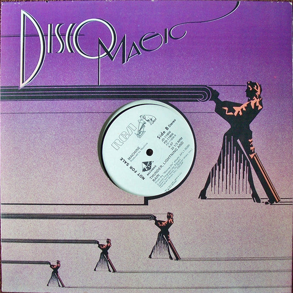 Machine : Power And Reason / Thunder, Lightning And Rain (12", Promo)