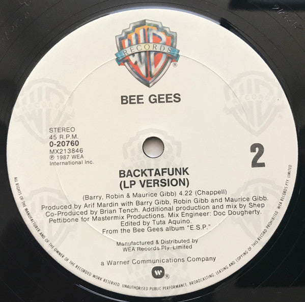 Bee Gees : You Win Again (12", Single)