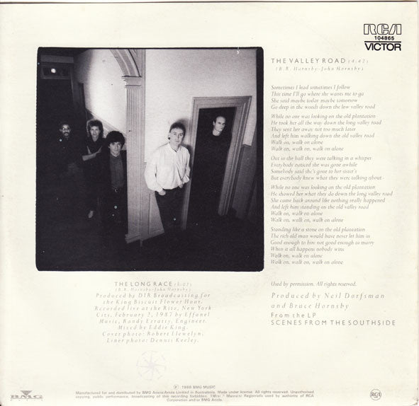 Bruce Hornsby & The Range* : The Valley Road (7", Single)