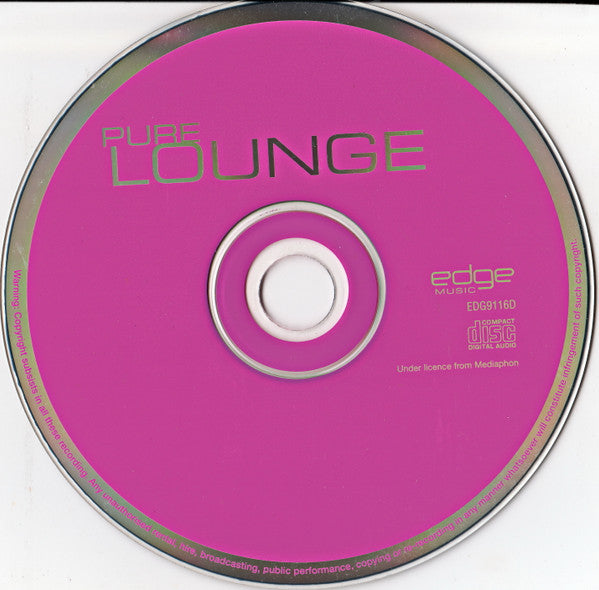 Albert Lennard & Ty Ardis : Pure Lounge (CD, Album)