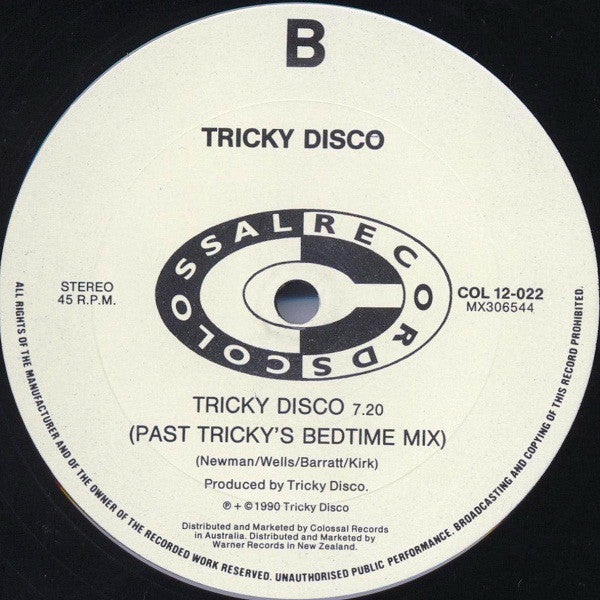 Tricky Disco : Tricky Disco (12")