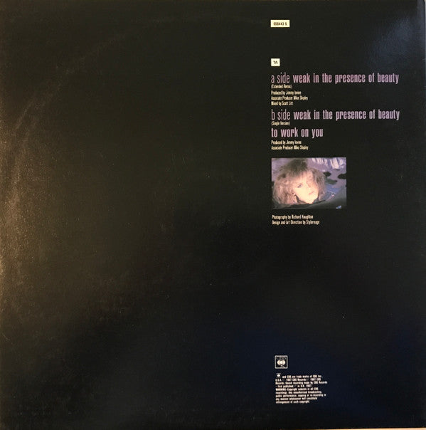 Alison Moyet : Weak In The Presence Of Beauty (12", Single)