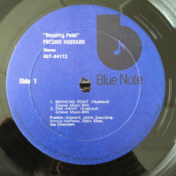 Freddie Hubbard : Breaking Point (LP, Album, RE)