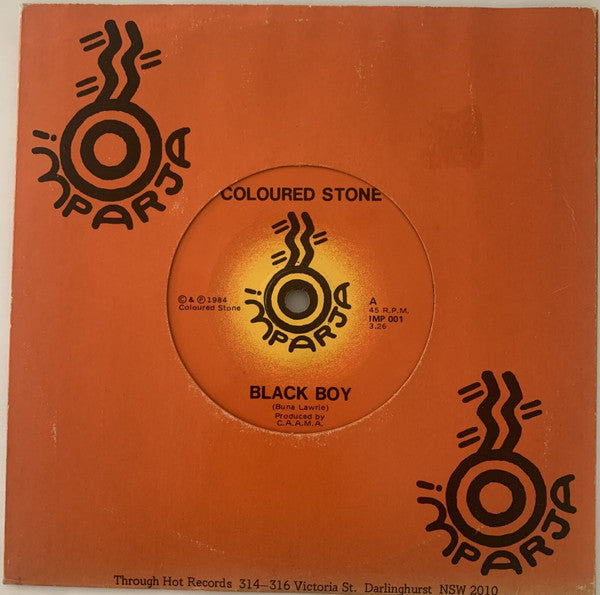 Coloured Stone : Black Boy (7", Single)