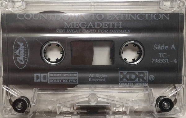 Megadeth : Countdown To Extinction (Cass, Album)