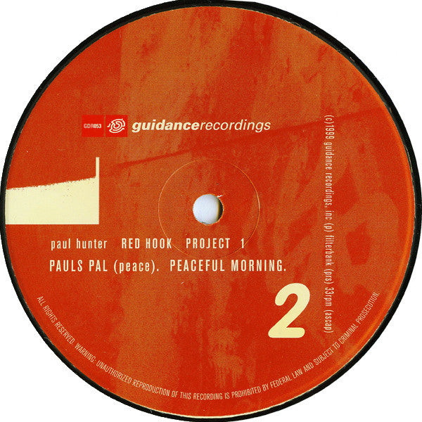 Paul Hunter : Red Hook Project 1 (12")