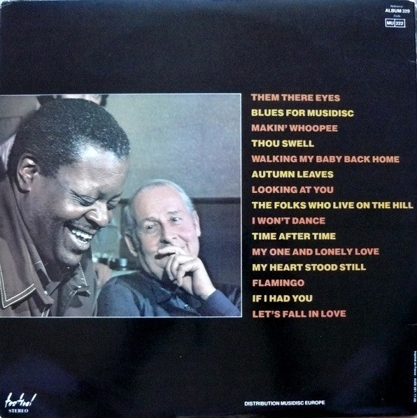 Oscar Peterson - Stéphane Grappelli Quartet : Oscar Peterson - Stephane Grappelli Quartet (2xLP, Album, Comp)
