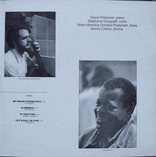 Oscar Peterson - Stéphane Grappelli Quartet : Oscar Peterson - Stephane Grappelli Quartet (2xLP, Album, Comp)
