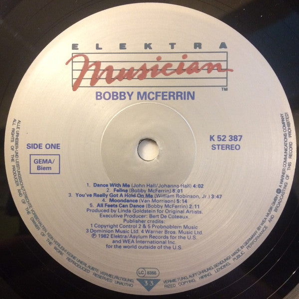 Bobby McFerrin : Bobby McFerrin (LP, Album)