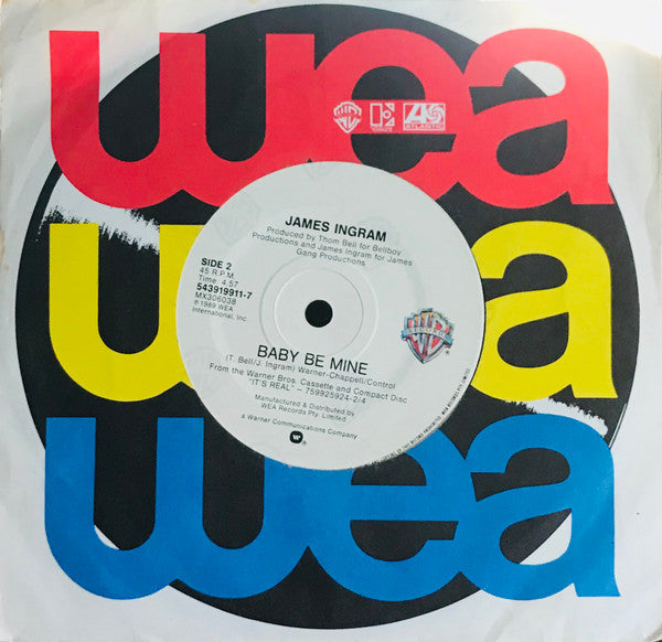 James Ingram : I Don't Have The Heart (7", Single)