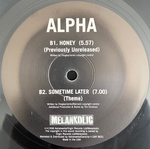 Alpha : Pepper (12")