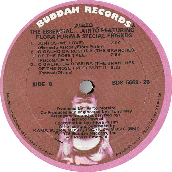 Airto Moreira Featuring Flora Purim : The Essential Airto (2xLP, Comp, Gat)