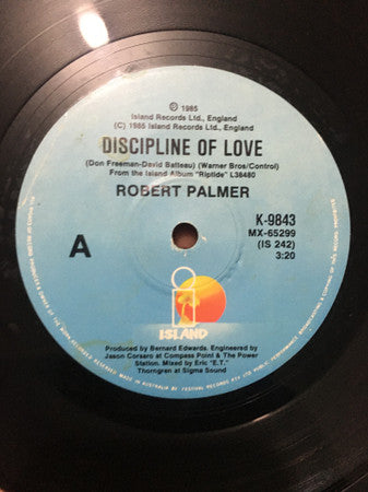 Robert Palmer : Discipline Of Love (7", Single)