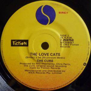 The Cure : The Love Cats (7", Single, Gen)